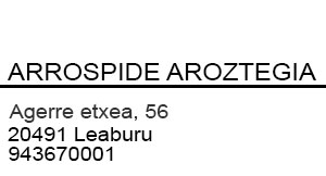 Arrospide Aroztegia