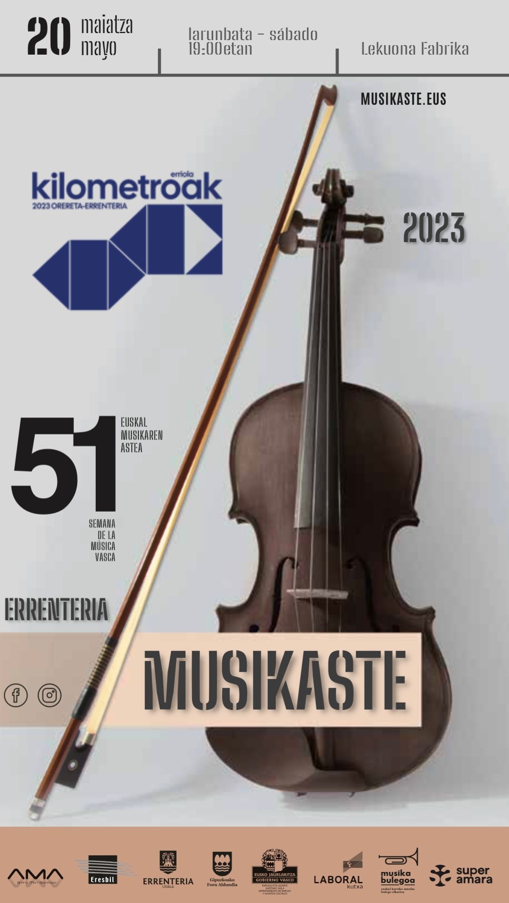 adaxkaberriak erriola musikaste kilometroak euskara errenteria